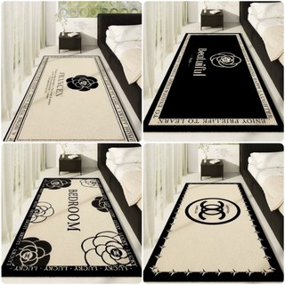 Thảm phòng khách 80×160cm/thảm phòng ngủ/thảm 3D/chống trơn trượt /thảm nhung pha lê 5D/ không rụng lông