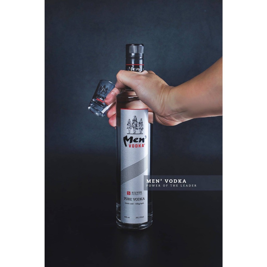 Rượu Men' Vodka Chính Hãng 29.5% chai 300/500ml