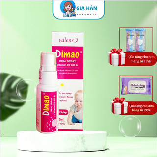 Dimao - Vitamin D3 400UI dạng xịt (tặng quà)