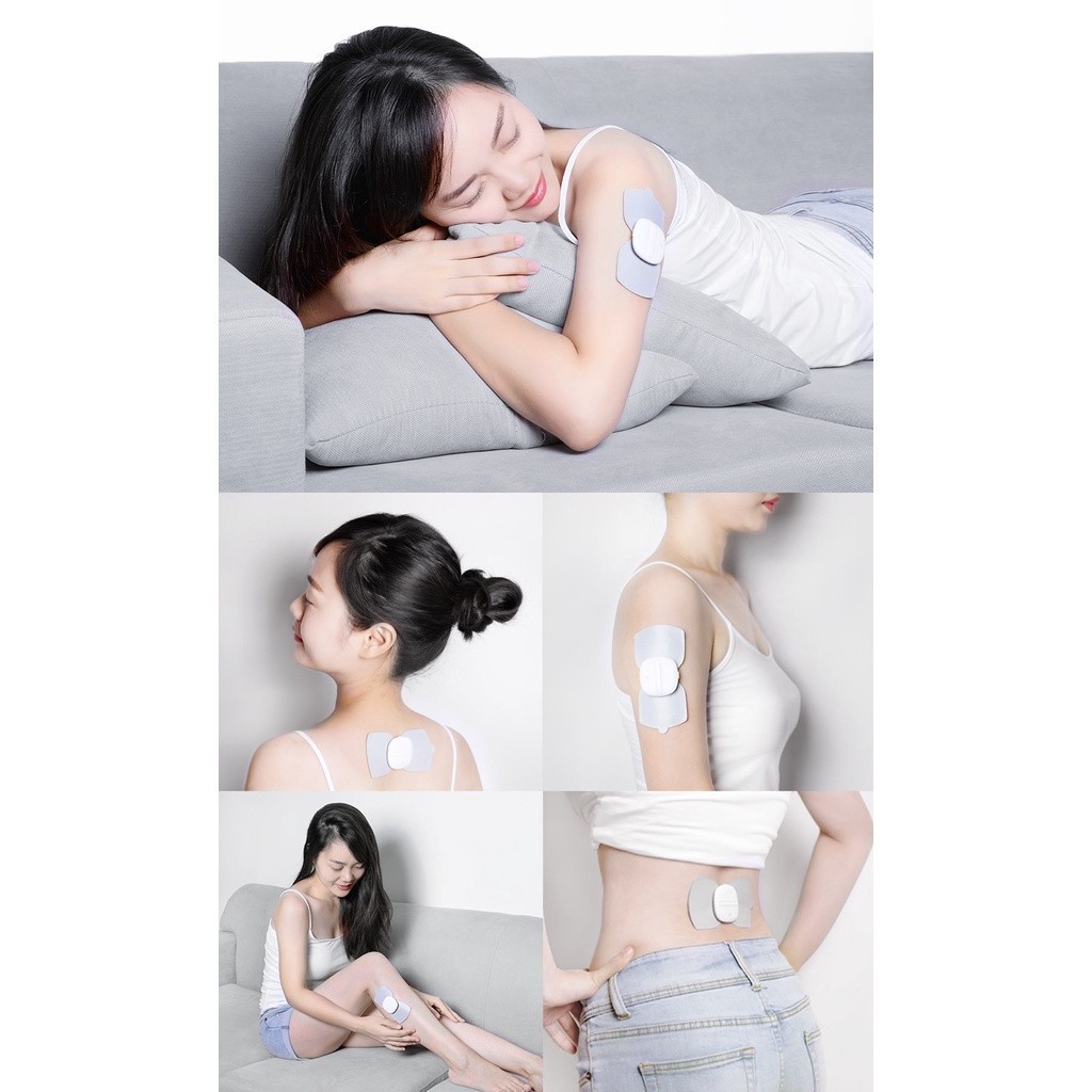 Miếng dán massage mini Xiaomi Leravan LR-H007 xung điện toàn thân hỗ trợ thư giãn cơ bắp