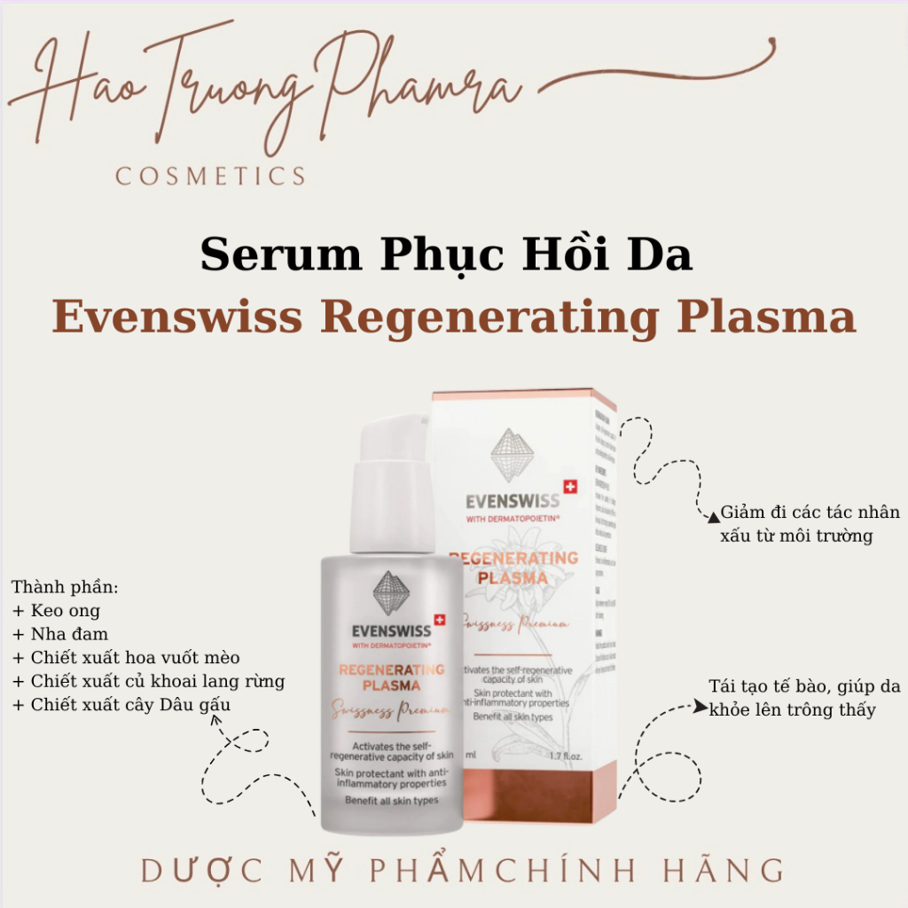 Serum Phục Hồi Evenswiss Plasma Regenerating