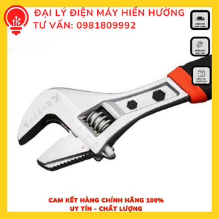 Mỏ lết cán bọc cao su có tích hợp cờ lê, mỏ lết đủ cỡ
