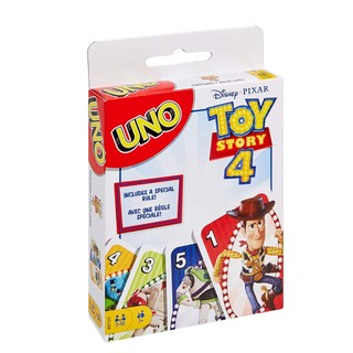 Bộ thẻ bài trò chơi uno disney pixar toy story 4 - 112 lá bài cứng vui nhộn