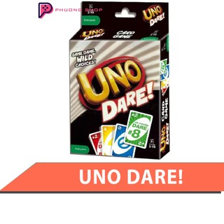 Bộ thẻ bài uno vui nhộn dare! - 112 thẻ bài bìa cứng cao cấp