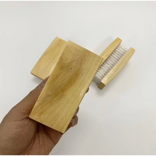 Bàn chải chà chân, giặt đồ bằng gỗ