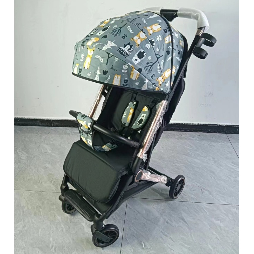 Xe đẩy du lịch gấp gọn cho bé BABY F188 từ sơ sinh đến 3 tuổi siêu gọn và nhẹ chỉ 5,7kg, thích hợp đi máy bay, siêu thị