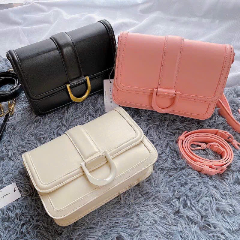 Túi xách nữ khoá móng ngựa dáng chữ nhật hot new 2023