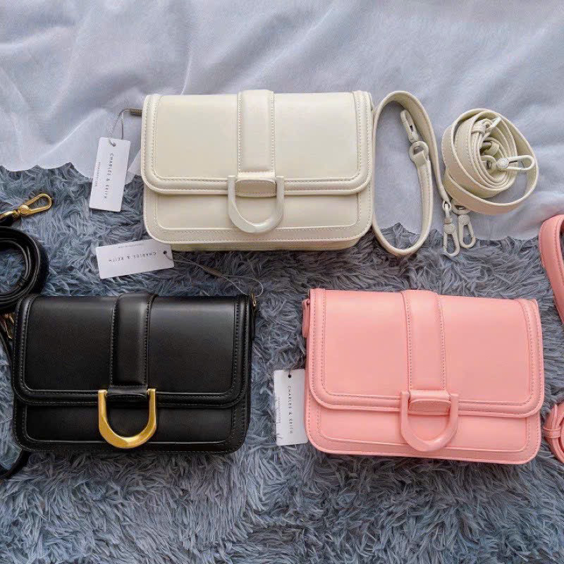 Túi xách nữ khoá móng ngựa dáng chữ nhật hot new 2023