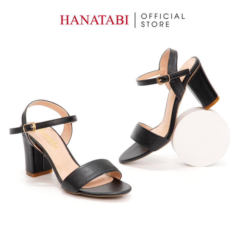 Sandal Nữ Hanatabi Gót Vuông Cao 7cm Hậu C Đế TA Cao Cấp Chống Trơn Trượt Mã HNSDG616