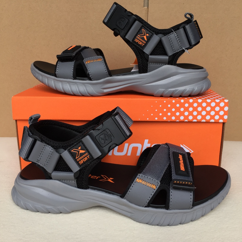 Dép Sandal Quai Hậu BT Nam HEM000300XAM