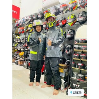Áo mưa givi CRS01 Xám Vàng