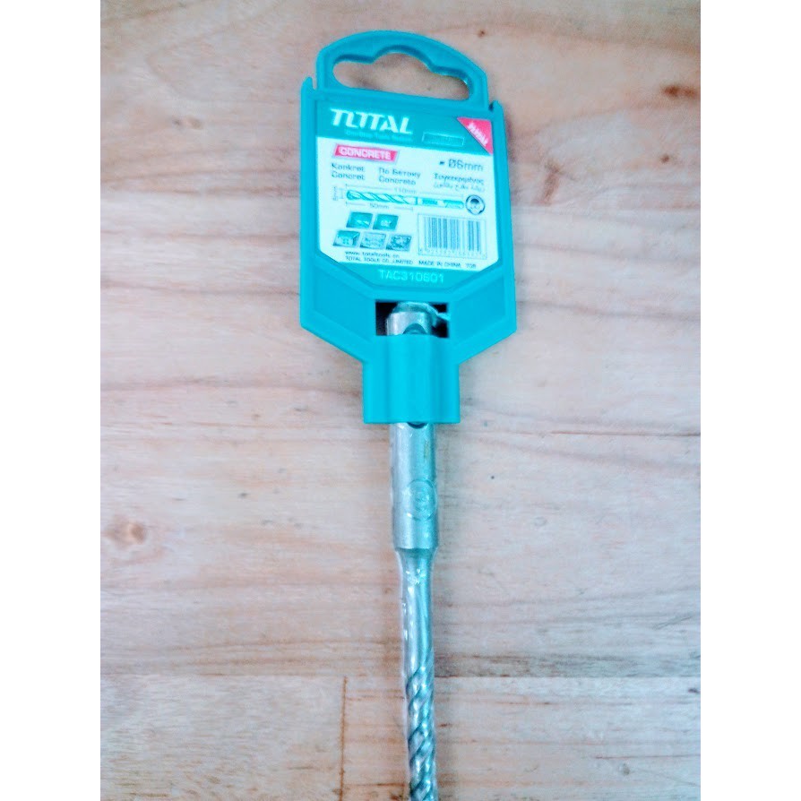 Mũi khoan bê tông đuôi gài Total 6 tới 24mm