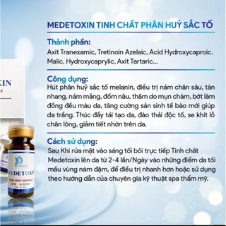 MEDITOXIN PLUS 12ML Tinh Chất Phân Hủy Sắc Tố
