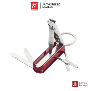 ZWILLING - Bấm móng tay Classic inox Multitool màu đỏ
