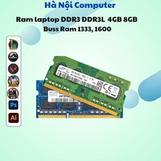 Ram laptop ddr3 ddr3l 2gb 4gb 8gb samsung / hynix / kingston buss ram 1333, 1600 - bảo hành 3 năm chính hãng