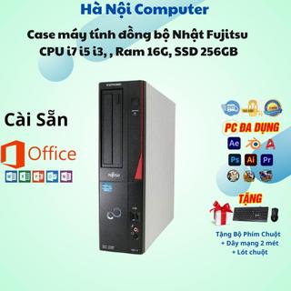 [GIÁ SỐC] Case máy tính đồng bộ Nhật Fujitsu CPU i7 i5 i3 , Ram 8G, 16gb SSD 128GB, SSD 256GB Bảo Hành 12 Tháng