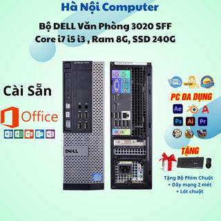 Máy Tính Bộ DELL Optilex 3020 SFF Core i7 i5 i3 , Ram 8G, SSD 240G ( Bảo hành 1 năm)