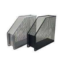 Kệ xéo đựng hồ sơ inox (đen - xám)