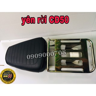 Trọn bộ yên và baga cd50, hàng gia công. dành cho các dòng xe 67 - 68 - cd - cl