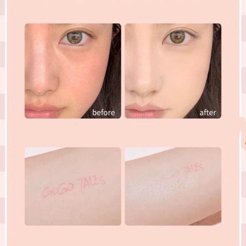 Phấn phủ kèm phấn nước 2 in 1 Gogo Tales