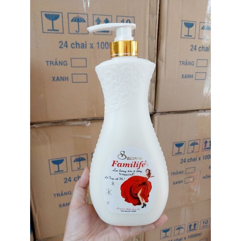 Sữa Tắm SALOME VITAMIN E 1000ml Hương Nước Hoa