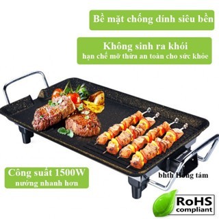 Bếp Nướng Điện Không Khói SUNHOUSE 4607_Chính Hãng_Làm nóng nhanh_ lỗi 1 đổi 1