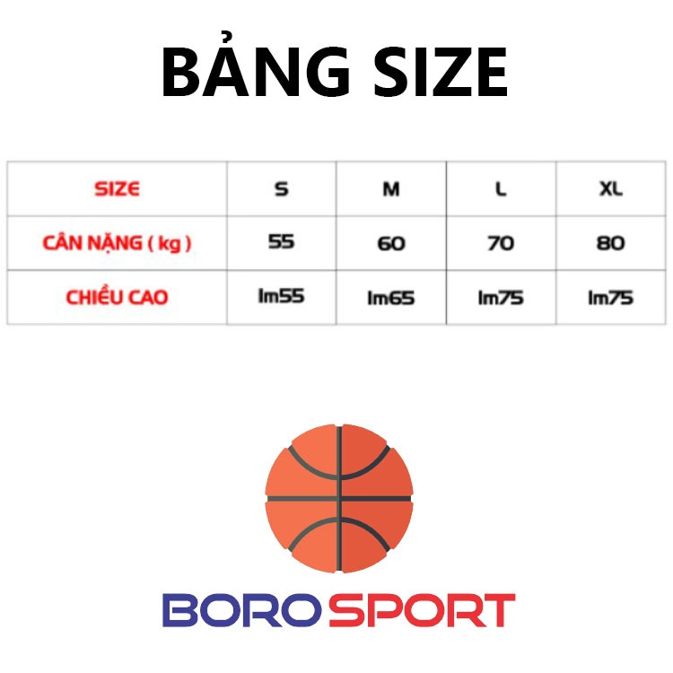 Quần áo bóng rổ NBA Cleacco Chất vải mè cao cấp - Boro Sport