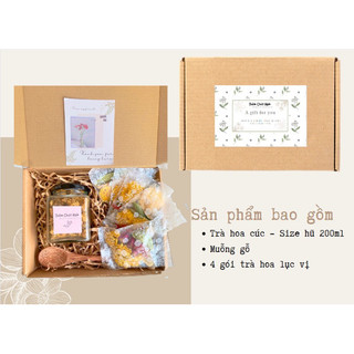 Set quà tặng trân tình tràn đầy sắc hoa số 7, quà tặng 20/10, quà tặng 8/3, quà tặng sinh nhật