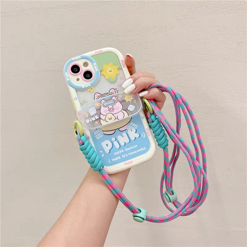 Ốp Kèm Dây Đeo Iphone 14promax/13promax/13/12promax/11promax/11