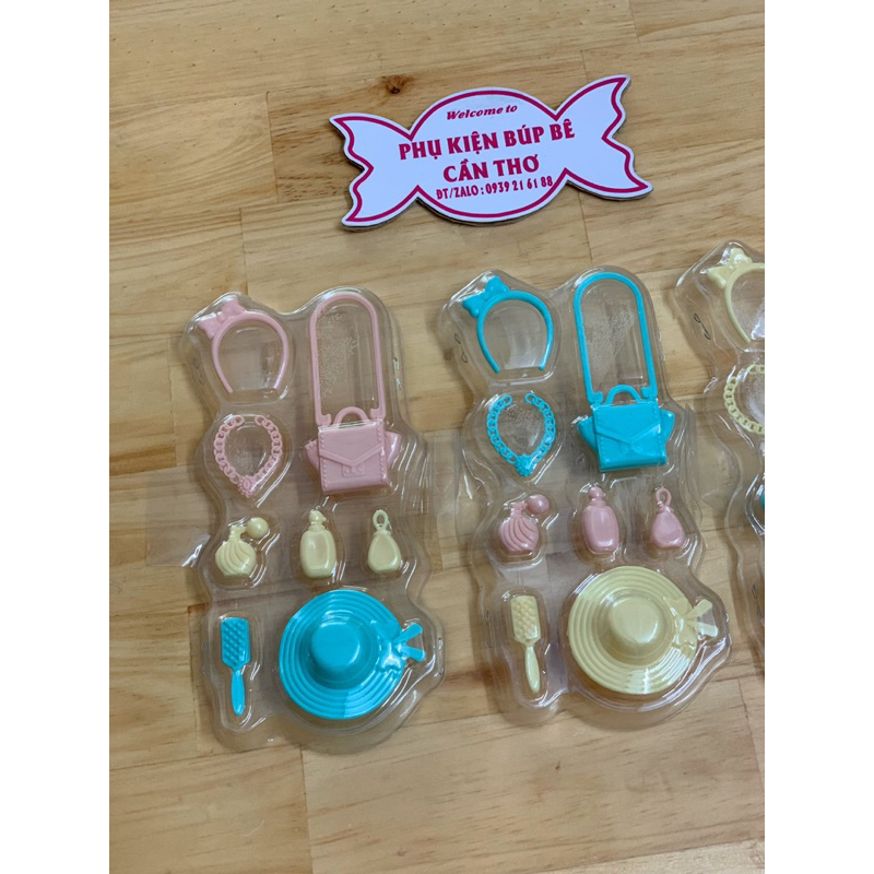 Set phụ kiện cho bup bê Barbie, Xinyi, Licca…