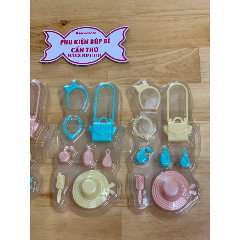 Set phụ kiện cho bup bê Barbie, Xinyi, Licca…
