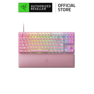 Razer Huntsman V2 Tenkeyless - Quartz - Tenkeyless Optical Gaming Keyboard