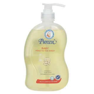 SỮA TẮM GỘI CHO TRẺ SƠ SINH PUREEN 750ml