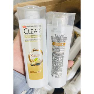 Dầu gội Clear 9 Loại Thảo dược cổ truyền sạch gầu giảm gãy rụng 100ml- HKM