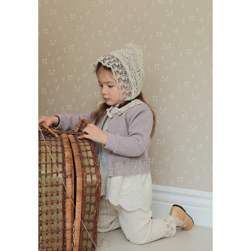 Áo khoác len cho bé gái.Chất len sịn sò lắm luôn ạ