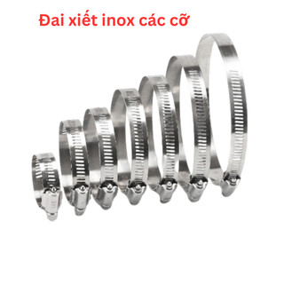 Đai xiết ống các loại inox