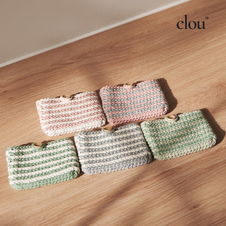 Ví đựng thẻ đan móc clou - kona card wallet
