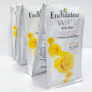Dây Sữa tắm Enchanteur White Charming hương nước hoa 6g (10 gói)
