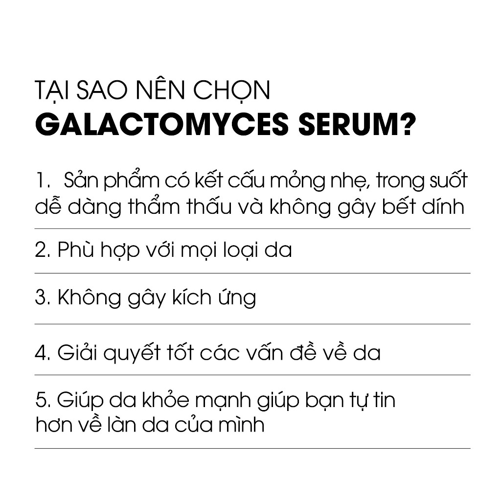 Serum tái tạo da Graymelin Galactomyces Ferment Filtrate