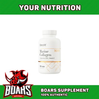 OSTROVIT MARINE COLLAGEN + HA + VITAMIN C - Củng cố xương khớp - 120 VIÊN
