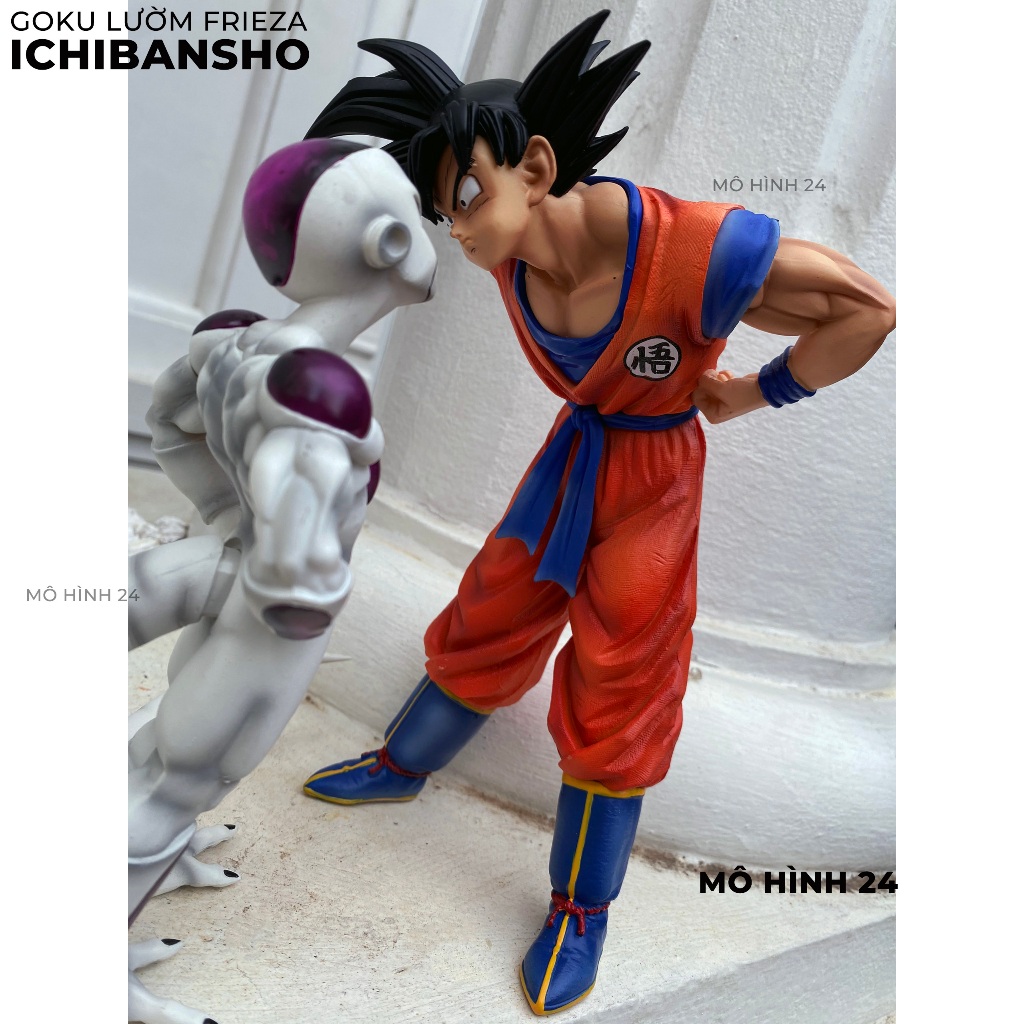 Mô hình Goku lườm Frieza Ichibansho Bandai Spirit Figure dragonball Z DRAGON BALL hàng F1