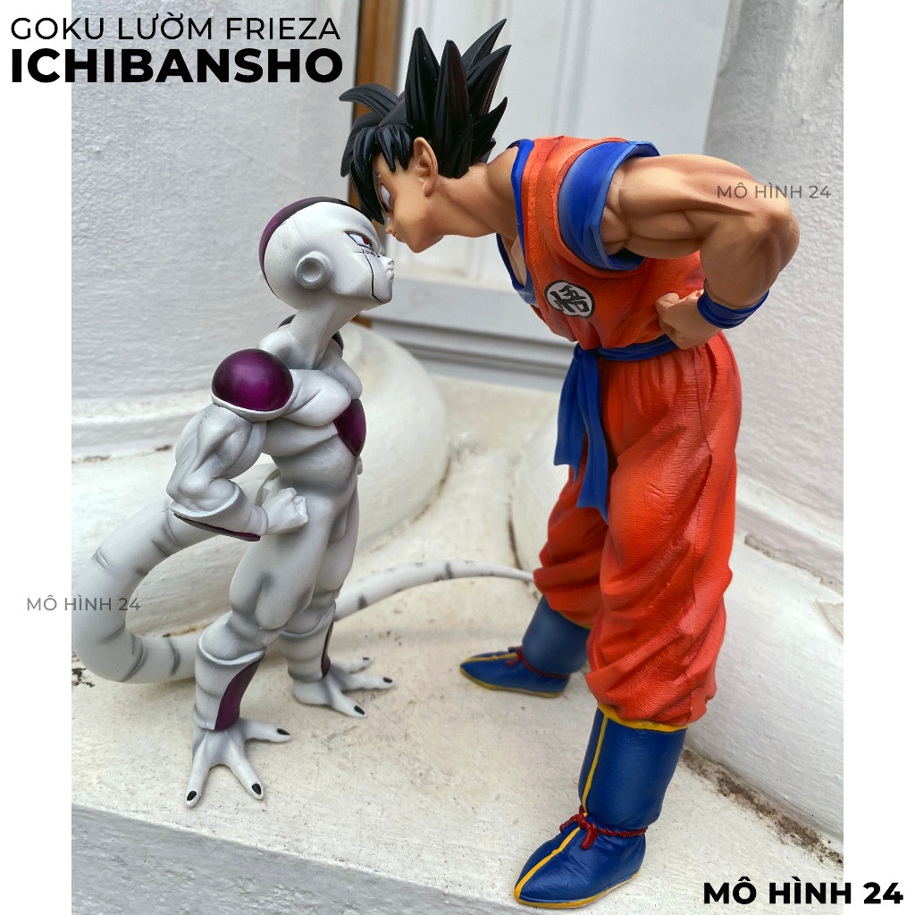 Mô hình Goku lườm Frieza Ichibansho Bandai Spirit Figure dragonball Z DRAGON BALL hàng F1