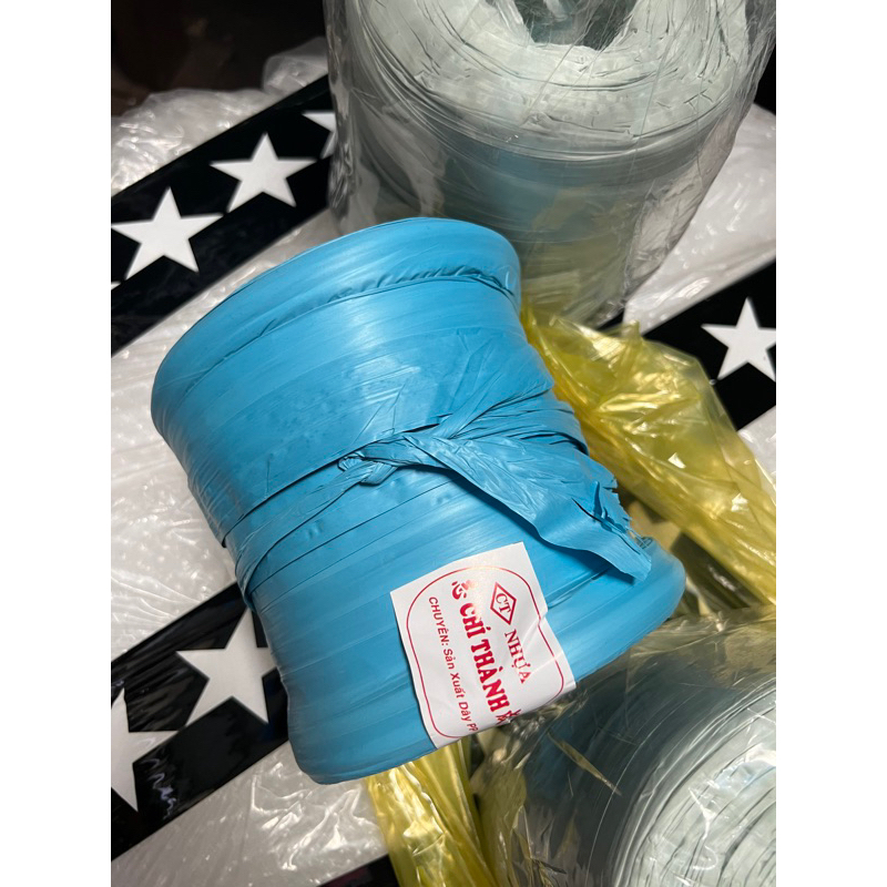 DÂY NI LÔNG -DÂY BUỘC HÀNG NẶNG 1,1kg LOẠI 1  BẢN TO SIÊU DÀY SIÊU DAI SHIP HOẢ TỐC GÒ VẤP HCM giao màu ngẫu nhiên