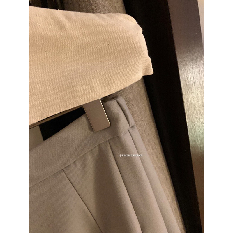 Chân váy dạ xếp li I MISS LINENE 80176 // Hàng có sẵn 🇰🇷