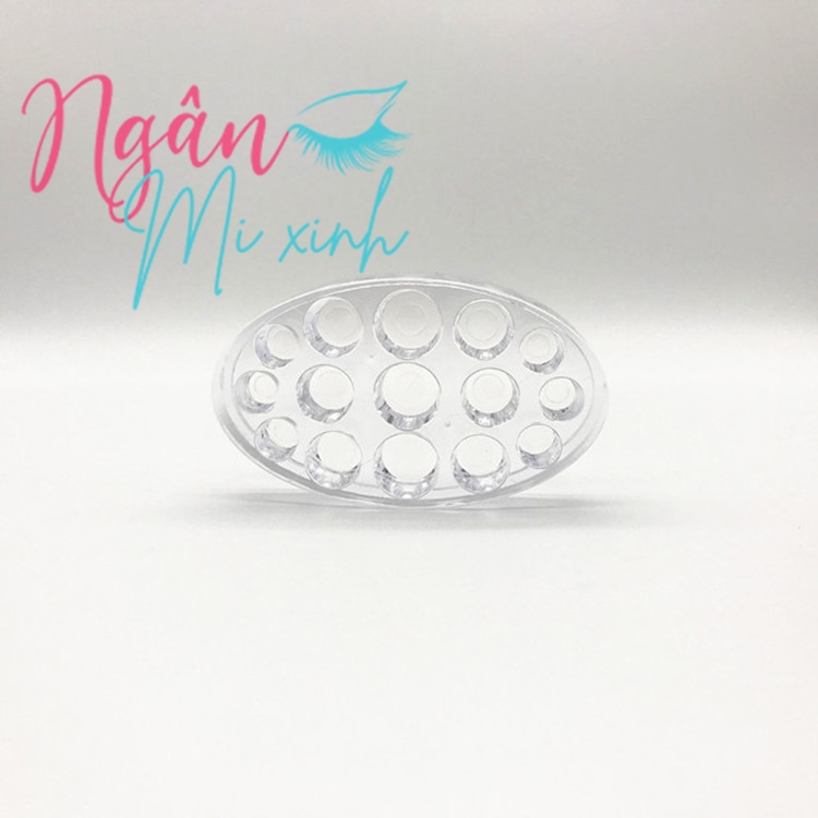Đế mica đựng mực phun xăm 15 ô