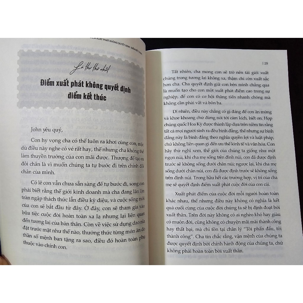 Sách - 38 Lá Thư Tỷ Phú John Davison Rockefeller Gửi Cho Con Trai