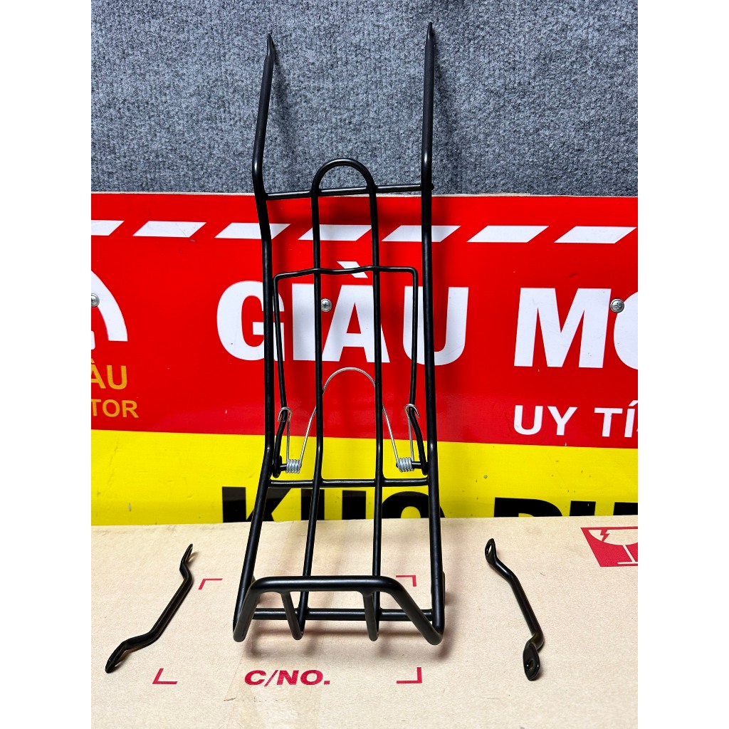 BAGA GIỮA NHÚNG NHỰA ĐEN GẮN CHO XE DREAM THÁI-SUPER DREAM