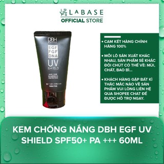 Kem chống nắng DBH EGF UV SHIELD SPF50+ PA +++ 60ml