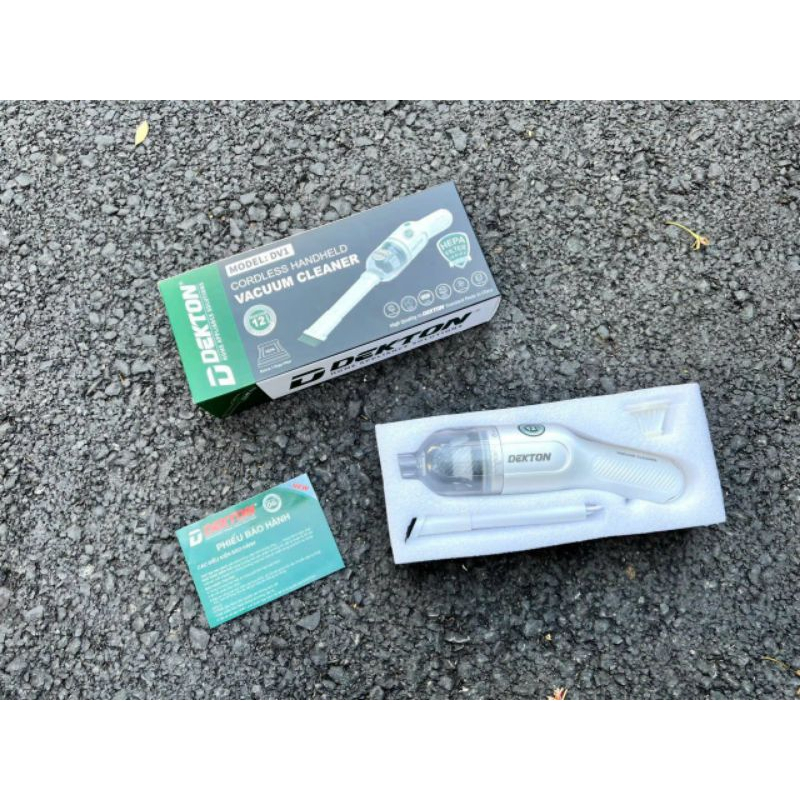 Máy hút bụi mini pin Dekton DV1 50W
