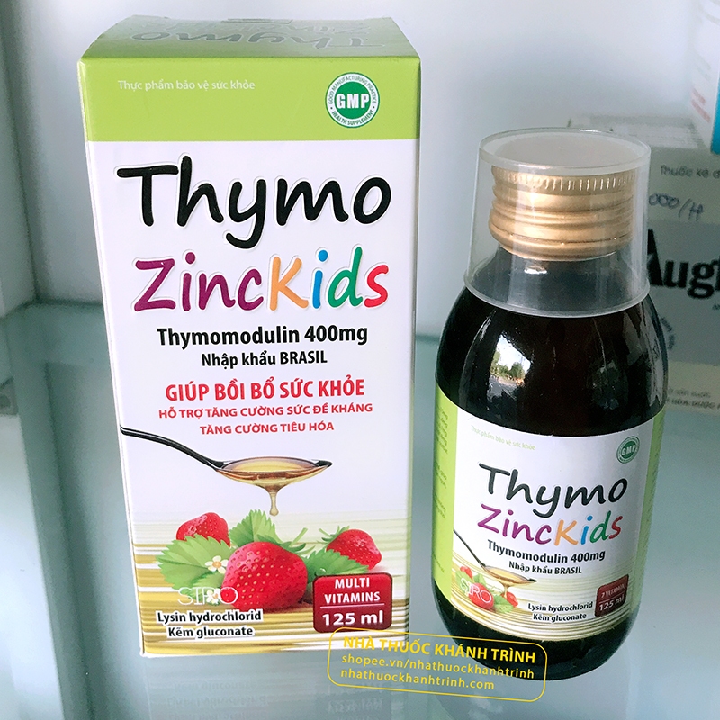 Siro Thymo Zinckids Biopro - tăng sức đề kháng cho trẻ em (125ml) - chính hãng